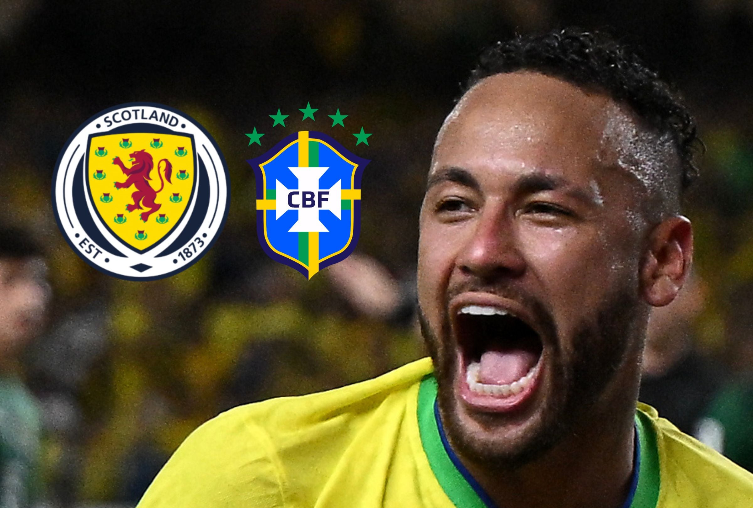 Revisa esta nota para que sepas a qué hora ver Escocia vs. Brasil por el Grupo C de la Copa Mundial FIFA 2026. (Foto: CARL DE SOUZA / AFP y Composición Canva - Mag)