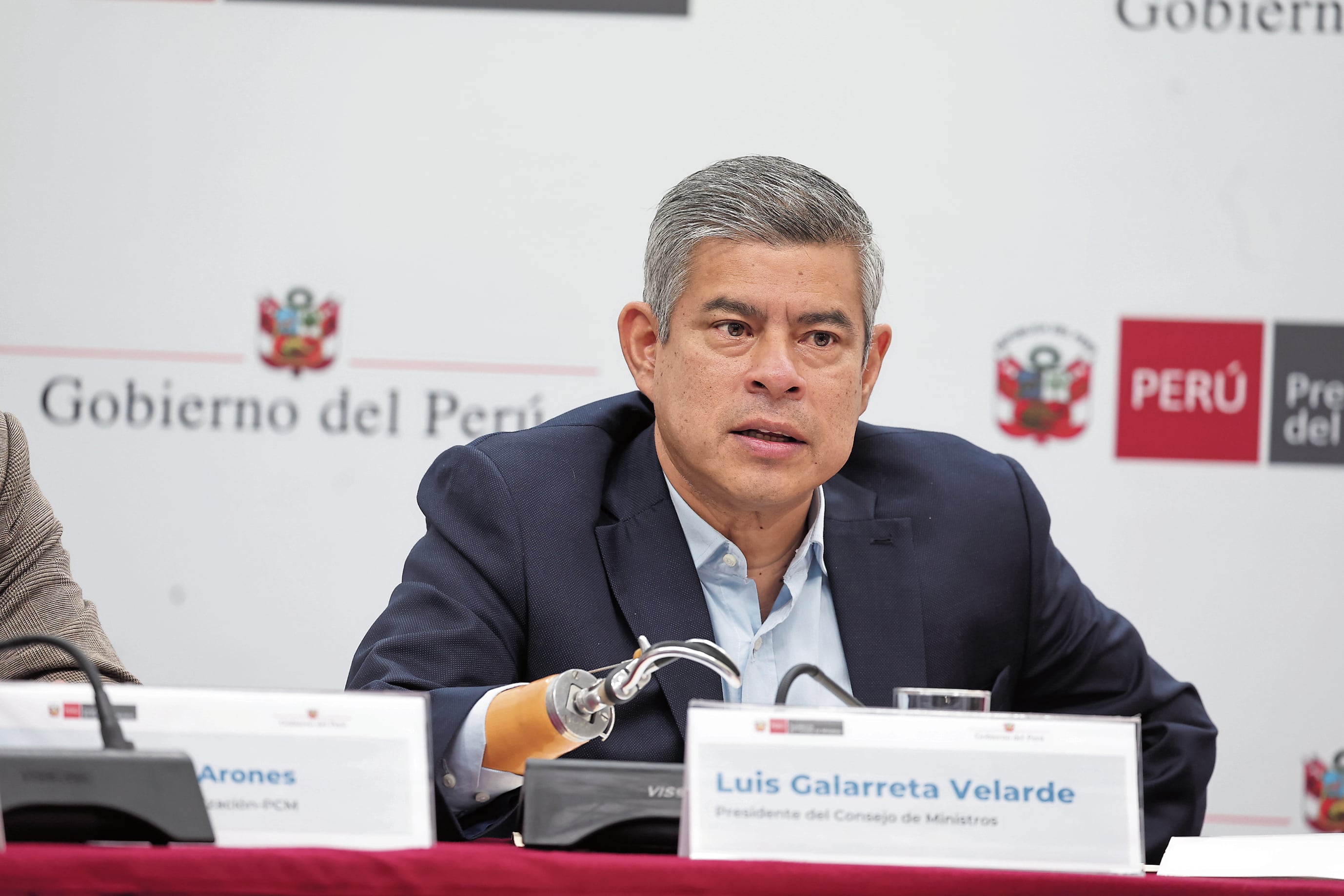 Galarreta anuncia nuevas medidas contra la criminalidad tras salida de Arriola de la PNP