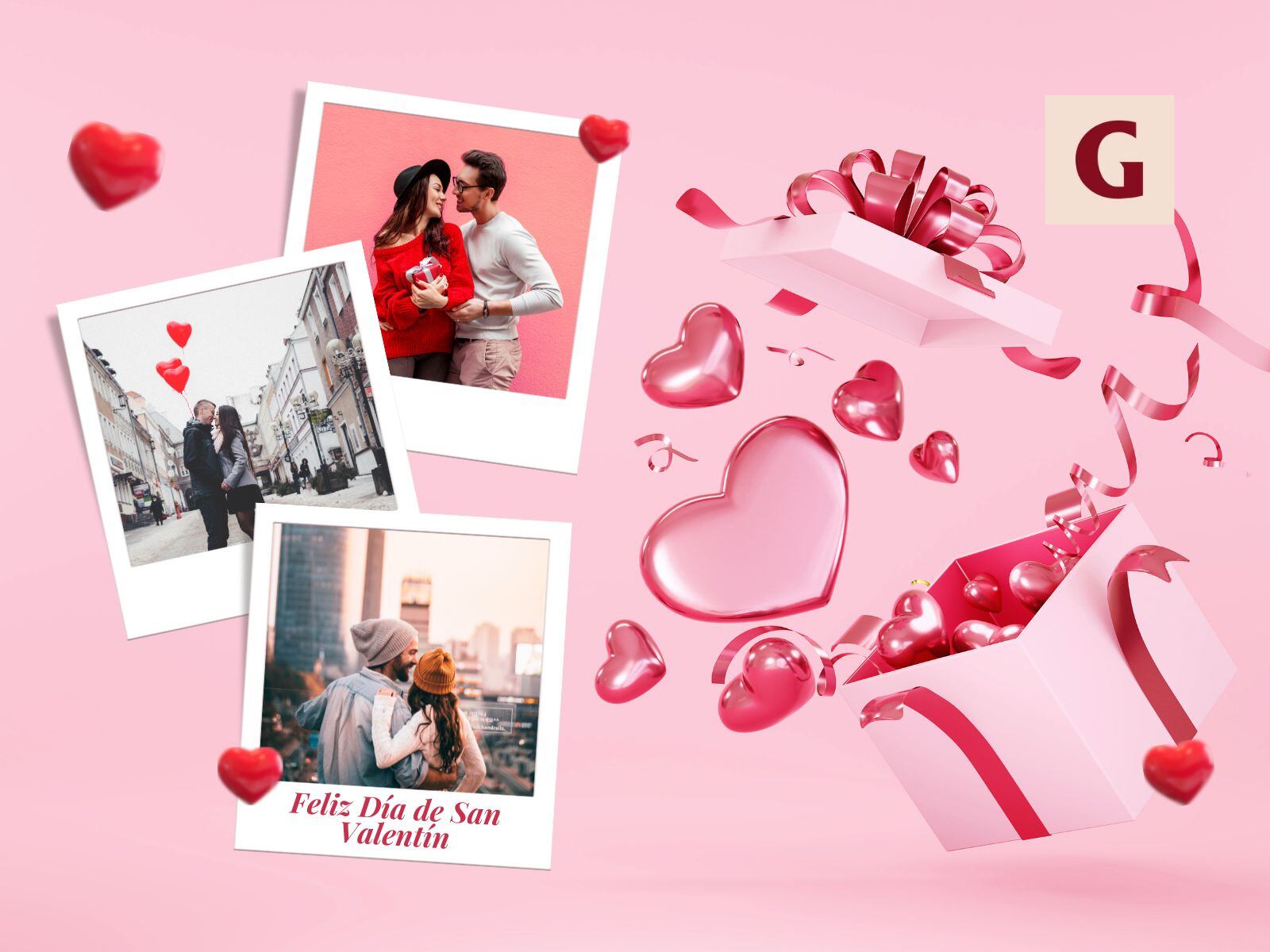 ¿Buscas inspiración para el Día de San Valentín? Descubre estas 100 frases cortas y románticas. ¡Feliz 14 de febrero! | Crédito: Composición / GEC