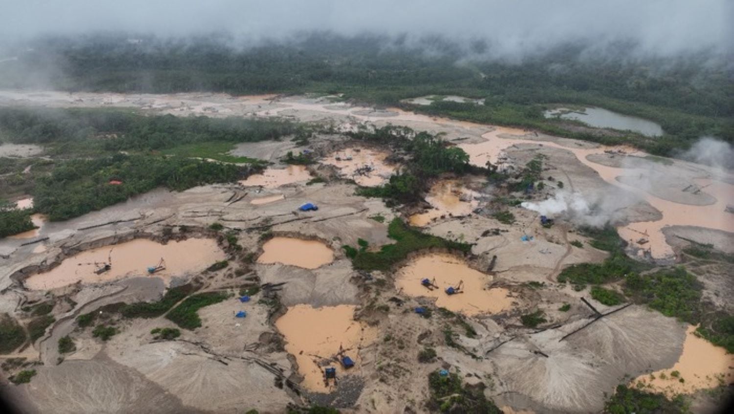 El narcotráfico empieza a ver el dinamismo de la minería ilegal en mayor medida, sostuvo Viera. | Foto: Sernanp