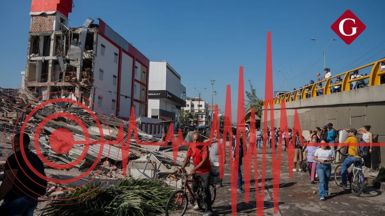 El terremoto de 7.4 sacudió el occidente de Colombia. El presidente De la Espriella anunció que se instalará un Puesto de Mando Unificado en la UNGRD para atender la emergencia en Chocó tras el sismo. Composición: Gestión / Foto: El País