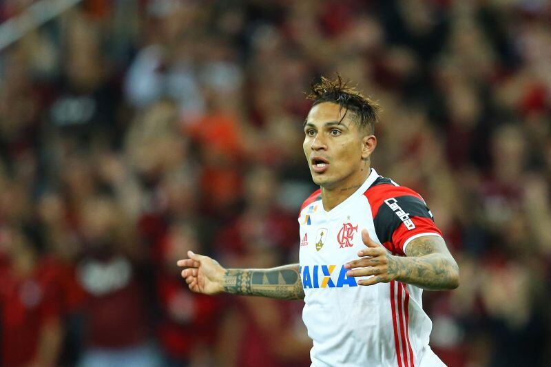 En Brasil, la carrera de Paolo Guerrero comenzó en Corinthians, club con el que ganó el Mundial de Clubes de la FIFA en 2012. Posteriormente, pasó por Flamengo, Internacional y Avaí. Foto: Heuler Andrey / AFP