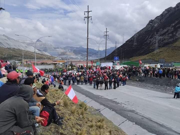 Según se reportó, no hubo trabajadores de Antamina heridos ni daños materiales, y las operaciones de la empresa no se vieron afectadas. (Foto: Redes)