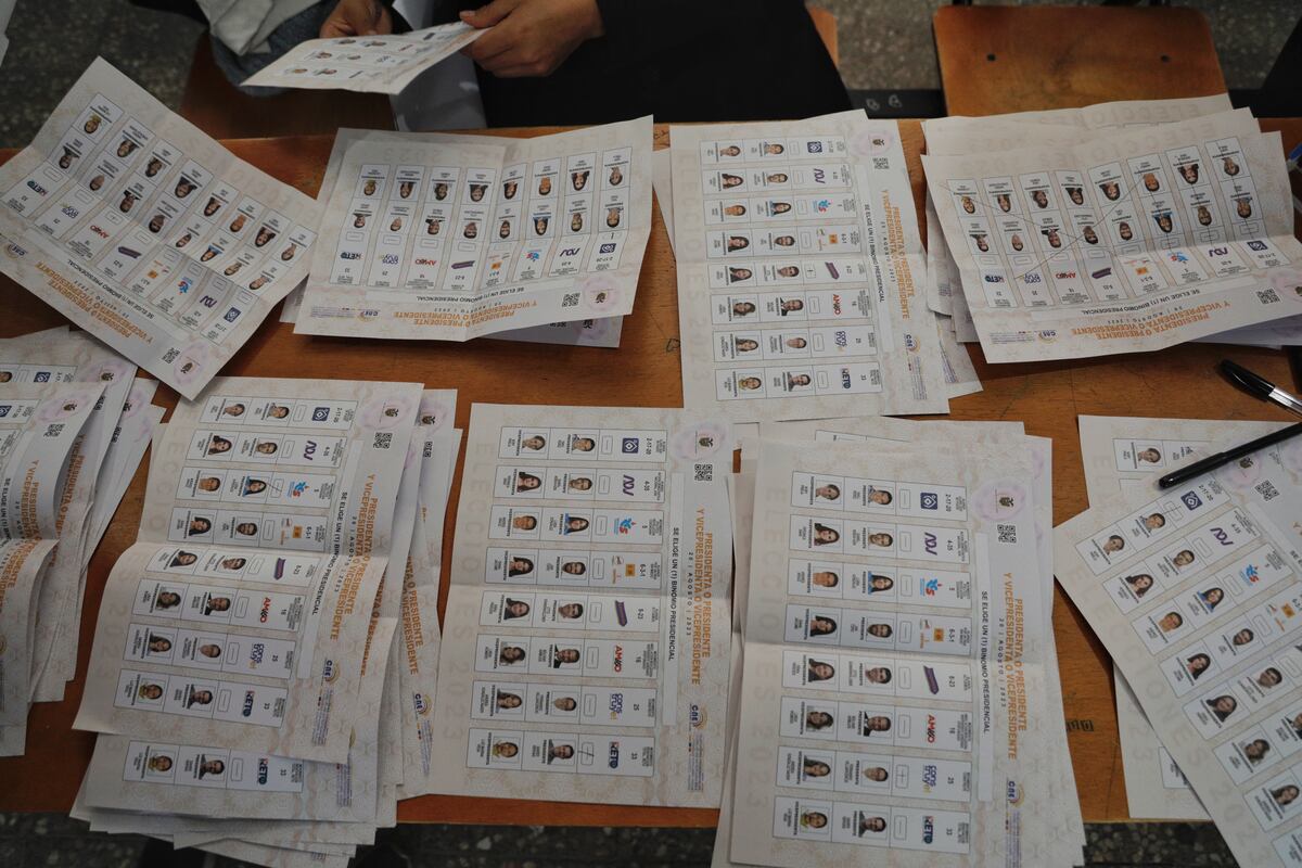 Elecciones en Ecuador. (Foto: AFP)