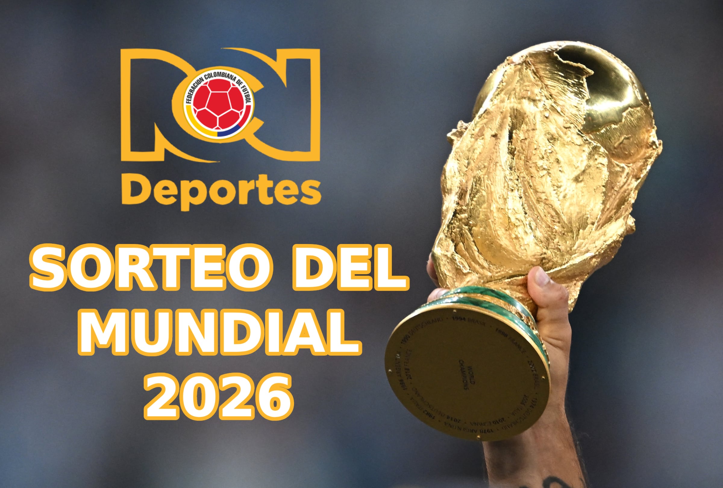 WASHINGTON DC (ESTADOS UNIDOS), 05/12/2025.- Cobertura oficial del Canal RCN Deportes EN VIVO GRATIS para ver el sorteo de la fase de grupos de la Copa Mundial de la FIFA 2026 en Colombia este viernes 5 de diciembre desde el John F. Kennedy Center de Washington DC, Estados Unidos. FOTO DE PAUL ELLIS PARA AFP