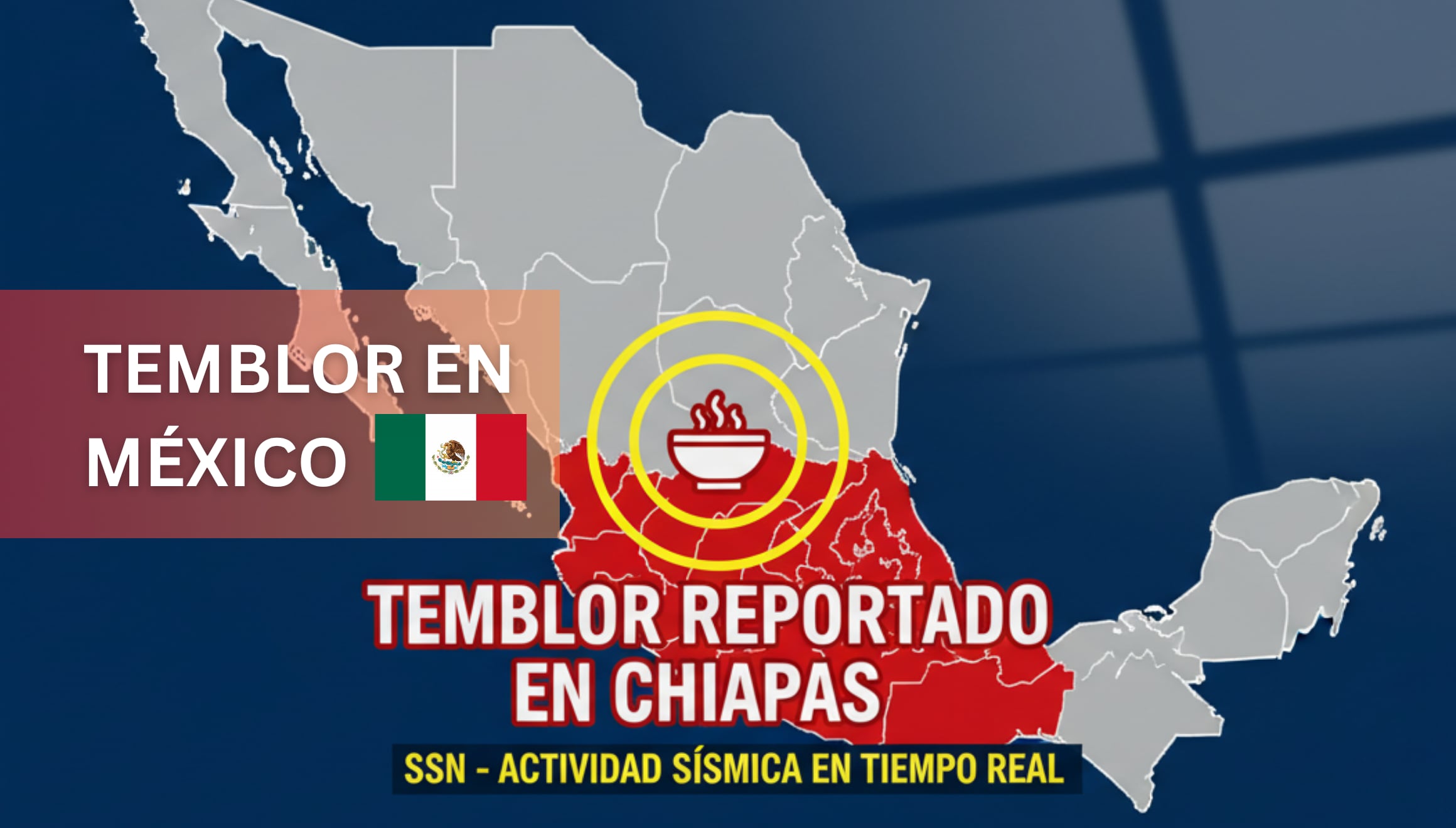 Sismo México 08 mayo 2026: hora, magnitud y epicentro del último temblor