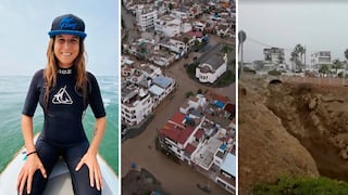 Sofía Mulánovich tras huaico que arrasó Punta Hermosa: “Jamás se ha experimentado algo tan fuerte”