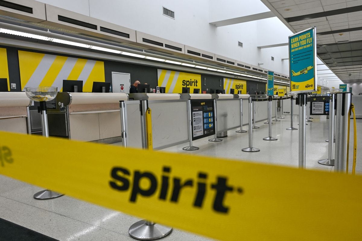 El cierre de Spirit Airlines afecta directamente a 17 mil empleados. (Foto: Giorgio Viera / AFP)