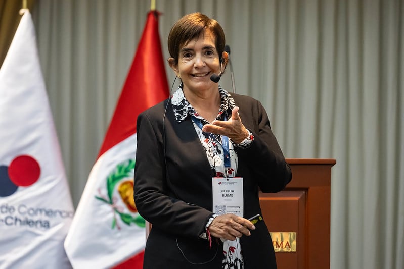 Cecilia Blume. Foto: Cámara Peruano - Chilena