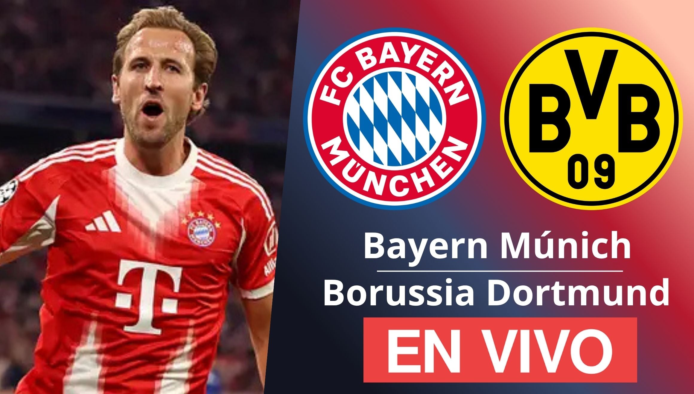 ¿Dónde ver Bayern Múnich - Borussia Dortmund EN VIVO ONLINE por la final de la Supercopa de Alemania 2026? Horarios y canales TV