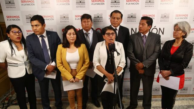 Perú Libre ausente en debate de inhabilitación de la JNJ por celebrar Día de la Mujer