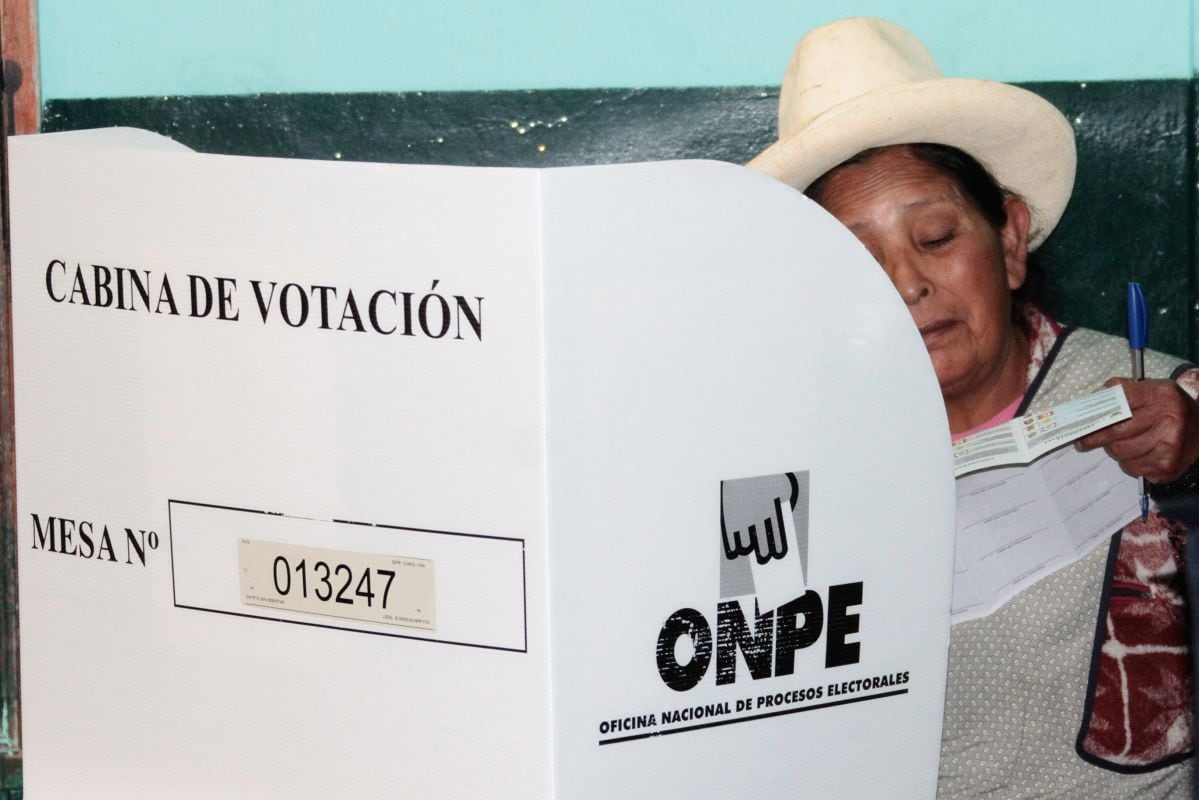 Más de 27 millones de peruanos estaban habilitados para votar este domingo 7 de junio por la segunda vuelta presidencial. Foto: AFP)