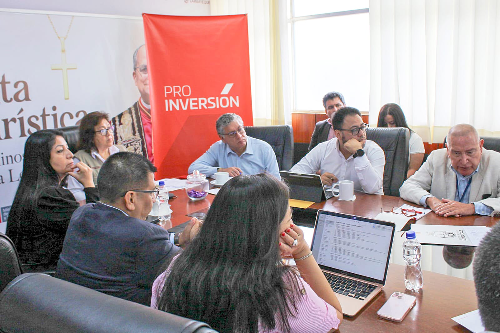 Reunión de ProInversión y autoridades de Lambayeque