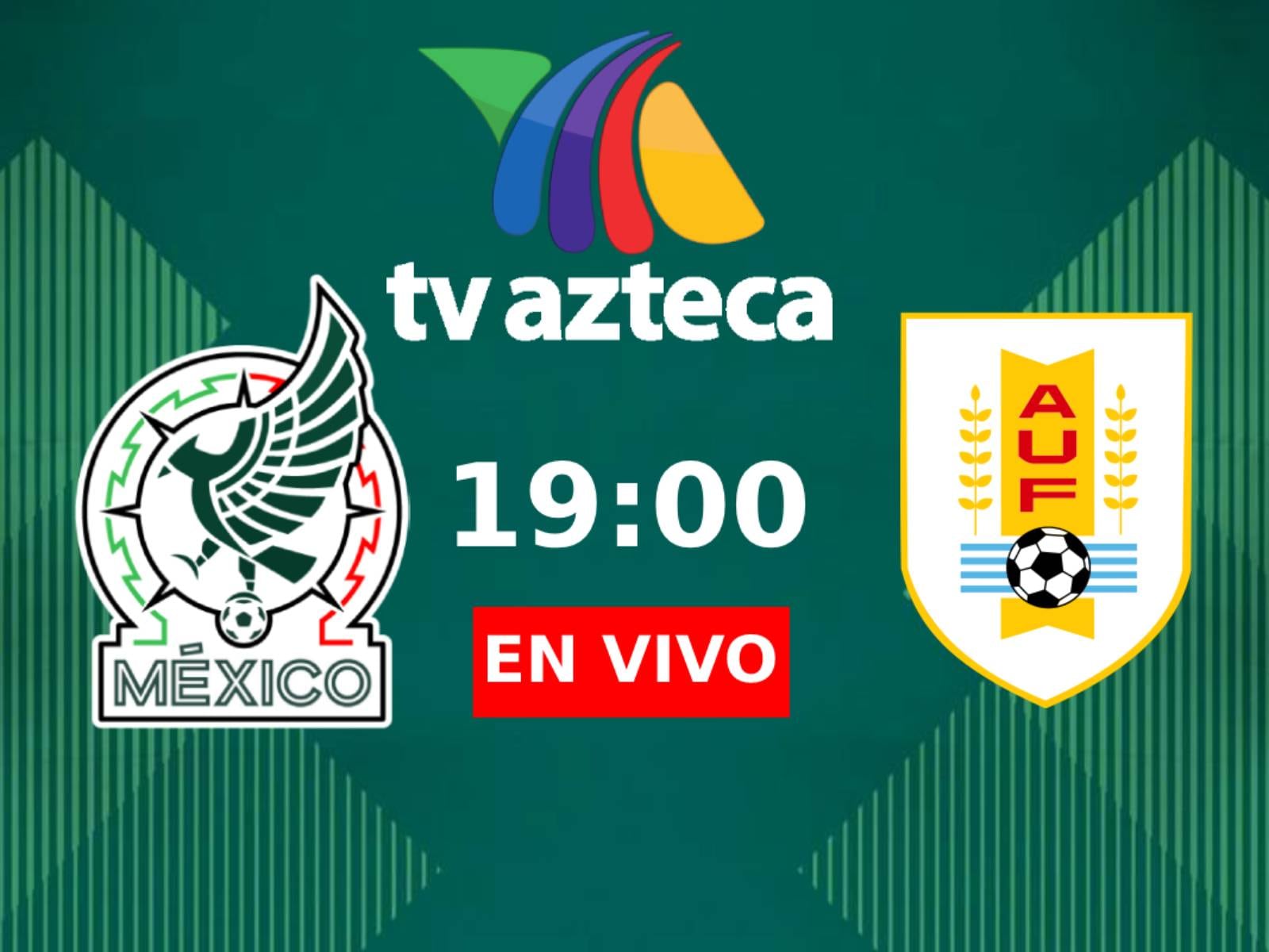 Cobertura oficial de TV Azteca 7 para ver el partido entre México-Uruguay por amistoso internacional desde Colorado con miras a la próxima Copa América 2024. (Foto: TV Azteca)