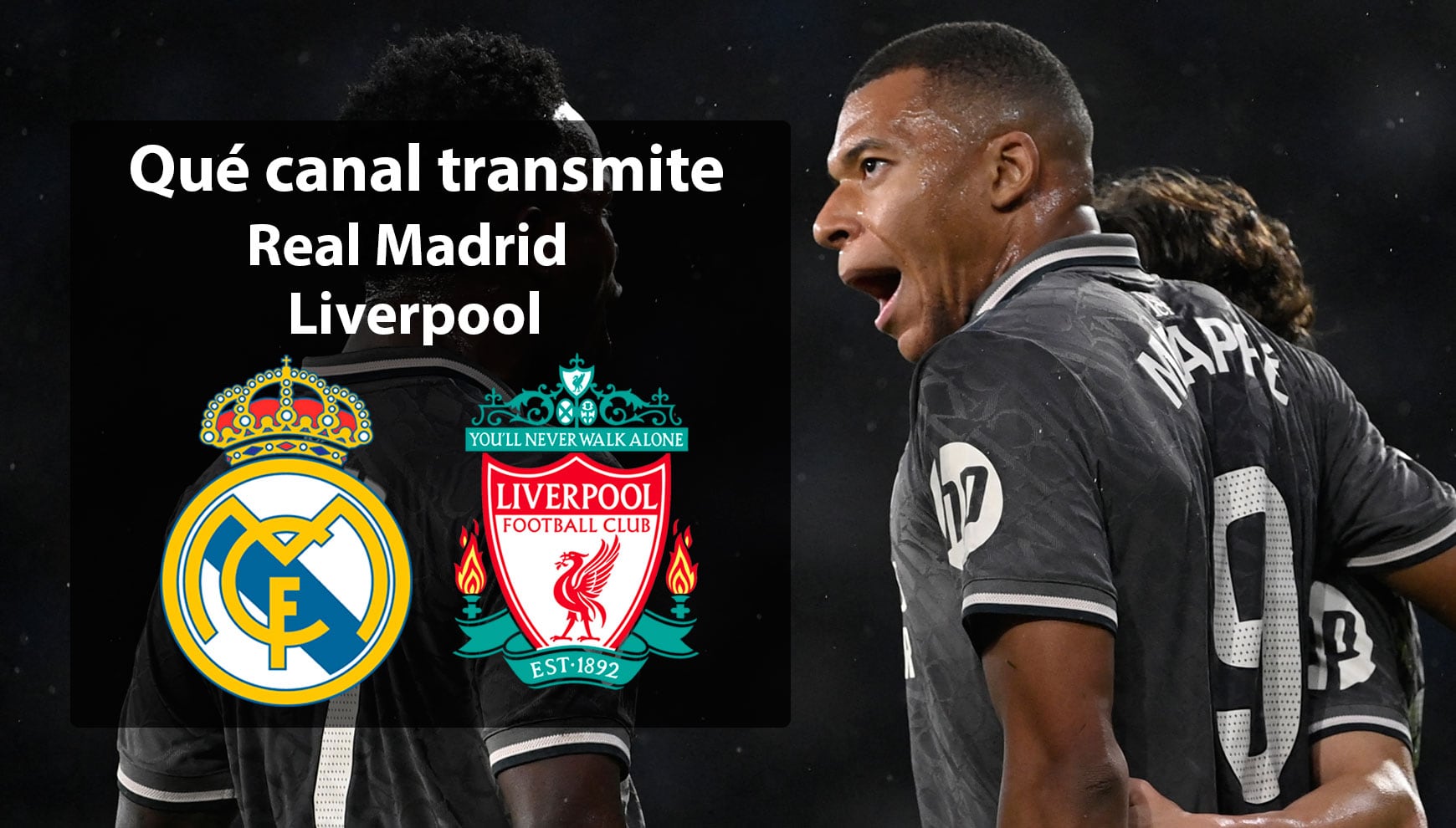 Conoce la guía TV para ver, Real Madrid vs. Liverpool por la UEFA Champions League desde México, España, Estados Unidos y otras partes del mundo. (Foto: MIGUEL RIOPA / AFP / Composición Gestión Mix)