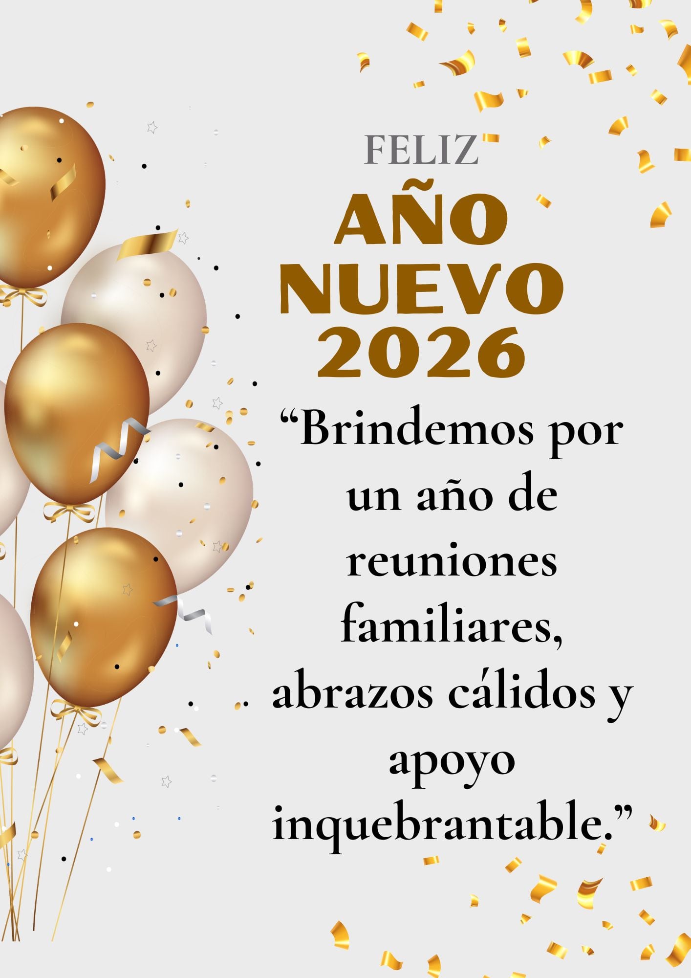 ESTADOS UNIDOS, 31/12/2025.- ¡Las mejores deseos para la Familia en este 2026! FOTO DE CANVA.COM