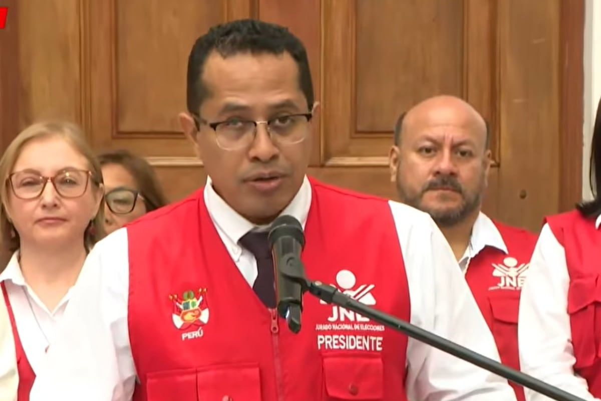 Roberto Burneo, presidente del JNE. (Foto: Captura de YT / JNE)