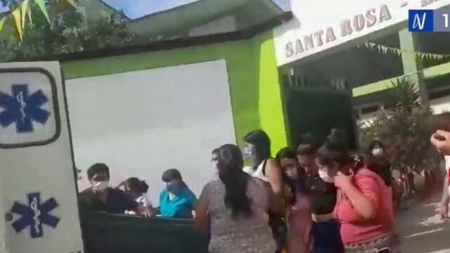 Ayacucho: Diresa reporta “presunta intoxicación” de más de 20 escolares de colegio en el Vraem 