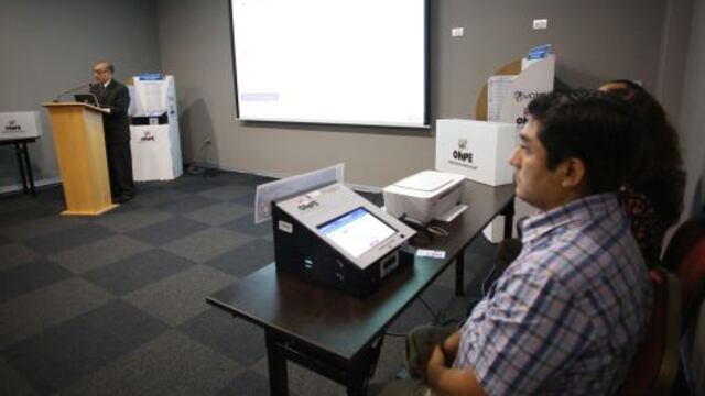 ONPE: Más de 3 millones de electores sufragarán con voto electrónico en 30 distritos de Lima y Callao