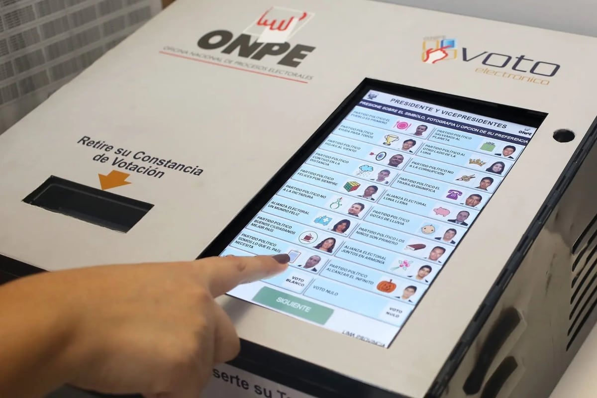 ONPE descarta el voto digital para las elecciones regionales y municipales del 4 de octubre. Foto: Andina