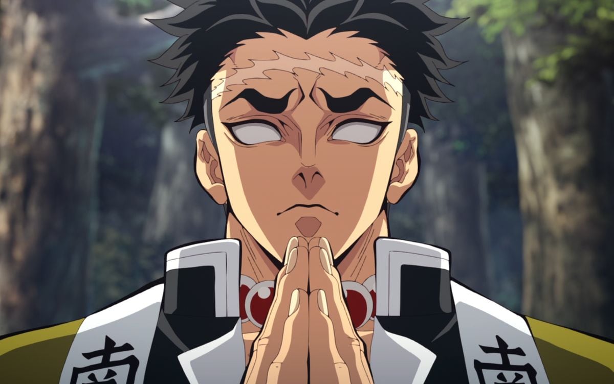 Gyomei Himejima es un cazador de demonios perteneciente al Cuerpo de Exterminio de Demonios y Pilar de la Roca en "Demon Slayer: Kimetsu no Yaiba" (Foto: Ufotable)