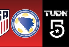 TUDN (Canal 5) sintonizó el partido Estados Unidos-Bosnia y Herzegovina por la Copa Mundial FIFA 2026