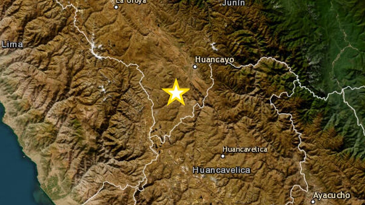 Sismo de magnitud 5 sacudió Junín, se reporta réplica