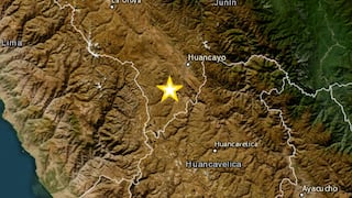 Temblor de magnitud 5.0 sacudió Junín este jueves: se reportó réplica