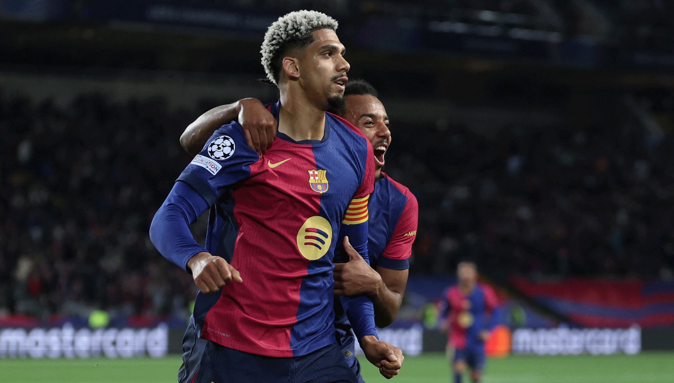 Barcelona empató 2-2 ante el Atalante en el Olímpico Montjuic, por la Jornada 8 de la UEFA Champions League. (Foto: AFP)