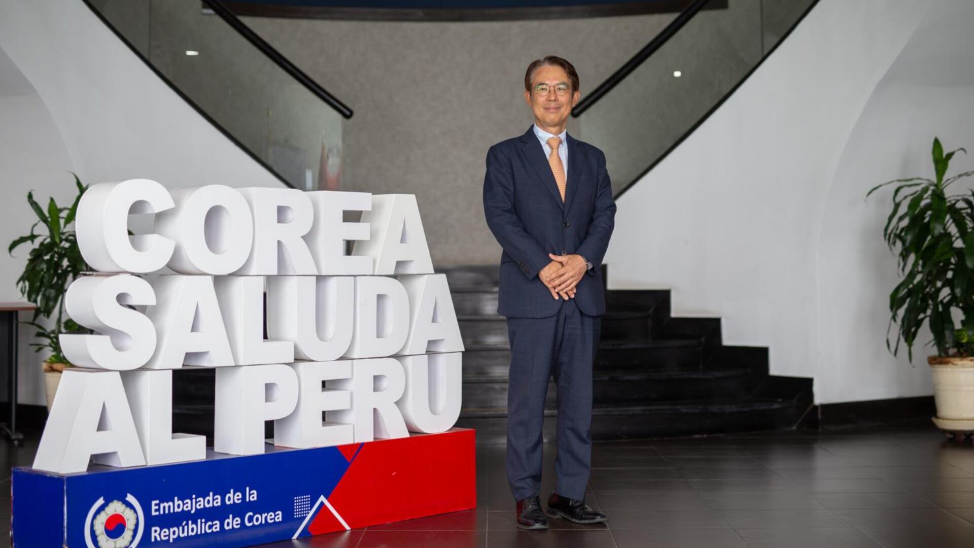 "En los últimos años, el volumen comercial entre Perú y Corea se ha acercado a los US$ 3,000 millones promedio anual, con una balanza favorable al Perú", indica el embajador de la República de Corea en Perú. Foto: GEC