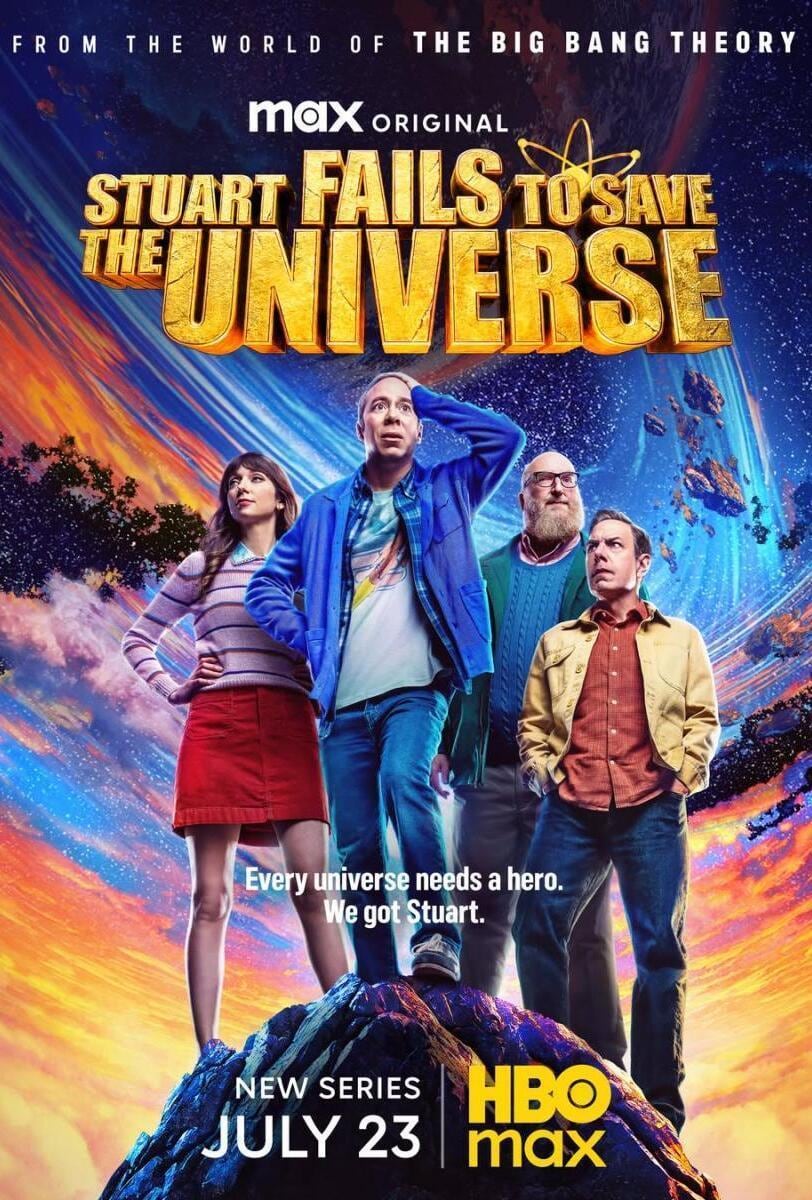 El póster de "Stuart Fails to Save the Universe", serie spin-off de "The Big Bang Theory" creada por Chuck Lorre, Zak Penn y Bill Prady (Foto: HBO)