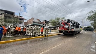Piura: ministros anuncian despliegue de motobombas tras inundaciones en Ignacio Merino