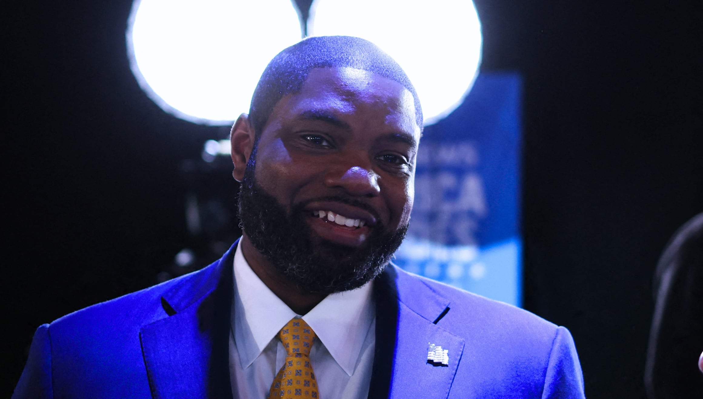 Byron Donalds ganó las elecciones primarias del Partido Republicano y ahora será candidato para gobernador de Florida (Foto: AFP)