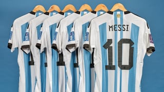 Seis camisetas usadas por Messi en Catar 2022 se subastan por US$ 7.8 millones