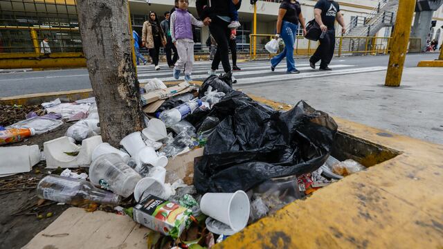 OEFA identifica 35 puntos críticos de acumulación de basura en calles del Cercado de Lima