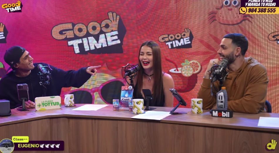 ‘Good Time’ es un programa cuyos conductores son Laura Spoya, Mario Irivarren y Gerardo Vásquez. (Foto: Captura de video)