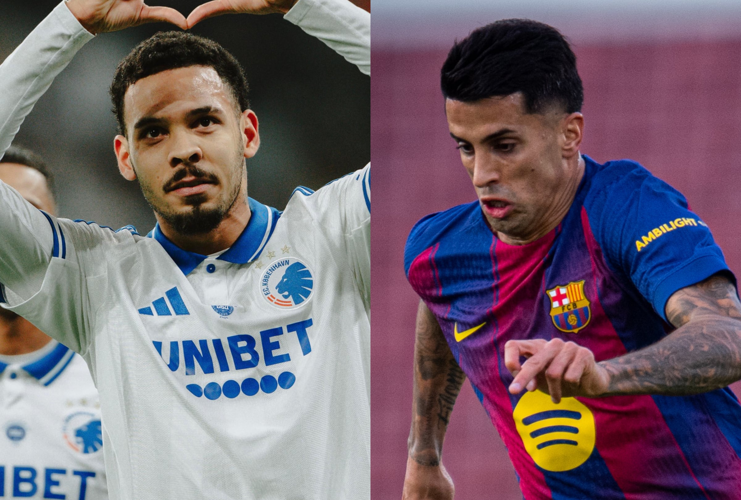 Barcelona y Copenhague se enfrentan en el Camp Nou por la última fecha de la fase liga de la UEFA Champions League 2025-26 (Foto: Composición Gestión / @FCBarcelona_es / @FCKobenhav1n)