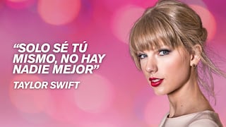 Cita del día de Taylor Swift, cantante: “Solo sé tú mismo, no hay nadie mejor”