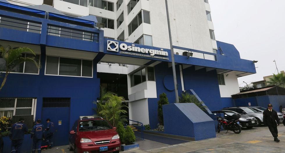 Osinergmin anuncia inhibición de su presidente y designa titular interino | Foto: Referencial