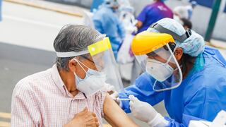 Más de 1 millón 368,000 peruanos fueron inmunizados contra el coronavirus con la primera dosis 