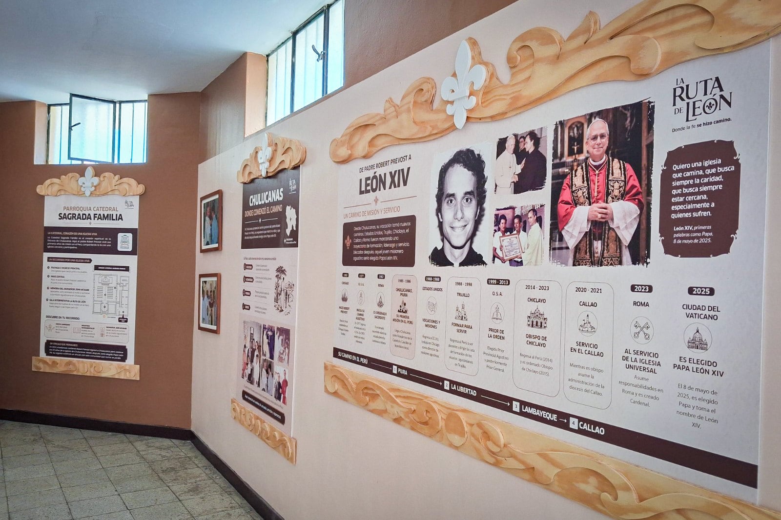Los recursos fueron destinados a mejorar dos templos vinculados a la trayectoria pastoral del Papa León XIV y sumar una nueva sala interpretativa. Foto: MINCETUR