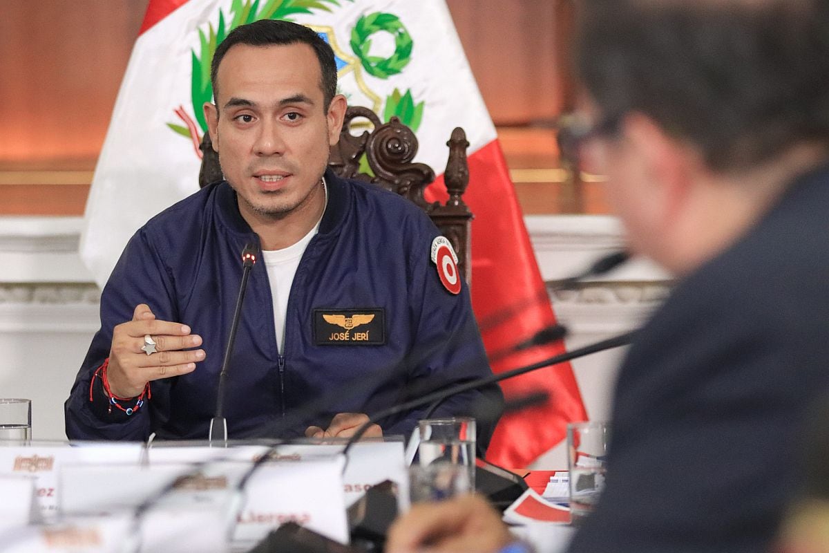 José Jerí, presidente de Perú, está en el centro de un escándalo político y fiscal por reuniones extraoficiales con un empresario chino llamado Zhihua Yang, Foto: Presidencia