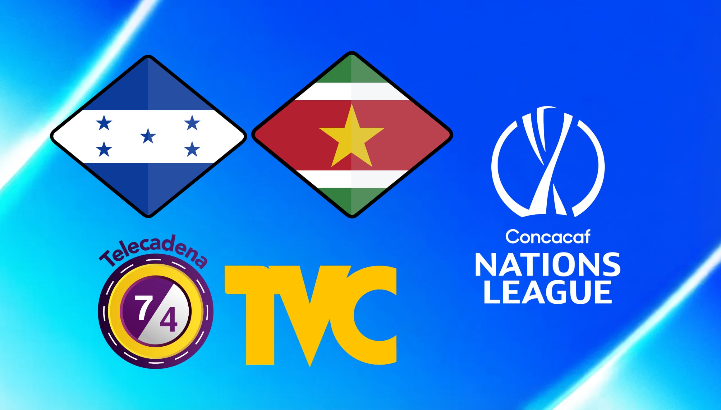 La selección de Honduras está lista para medirse a Surinam en un partido de pronóstico reservado por la Concacaf Nations League. La señal de Telecadena y Deportes TVC lleva el encuentro en vivo a través de televisión abierta y plataformas online. | Crédito: concacaf.com / Composición Gestión Mix