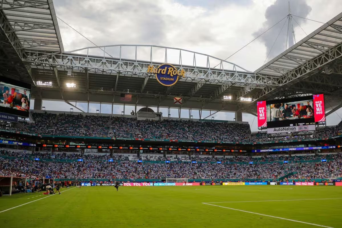 NFL, tennis, Formula One and now Copa America: this is the Hard Rock Stadium in Miami NFL, tennis, Formula One and now Copa America: this is the Hard Rock Stadium in Miami