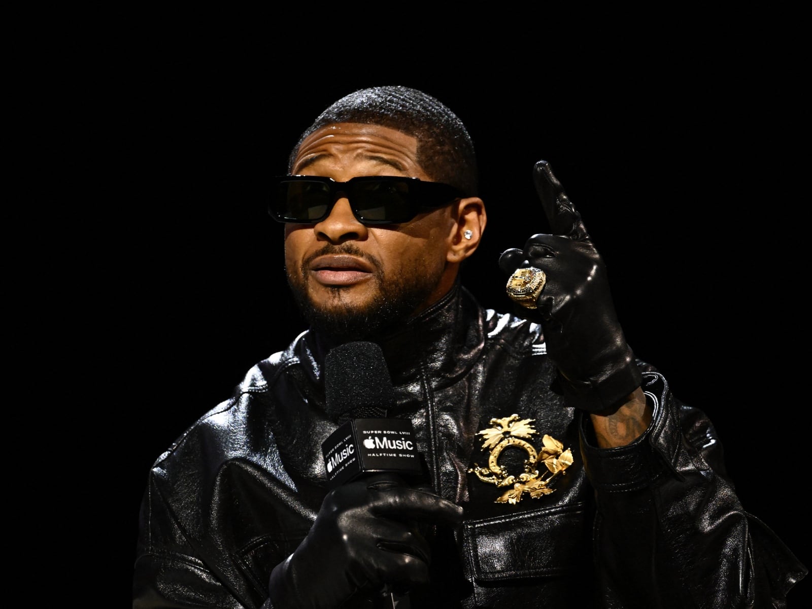 Usher cantará en el Halftime Show del Super Bowl 2024 (Foto: AFP)
