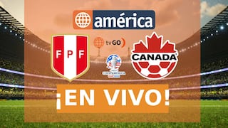 América Televisión transmitió el partido Perú 0-1 Canadá (25/06/2024)