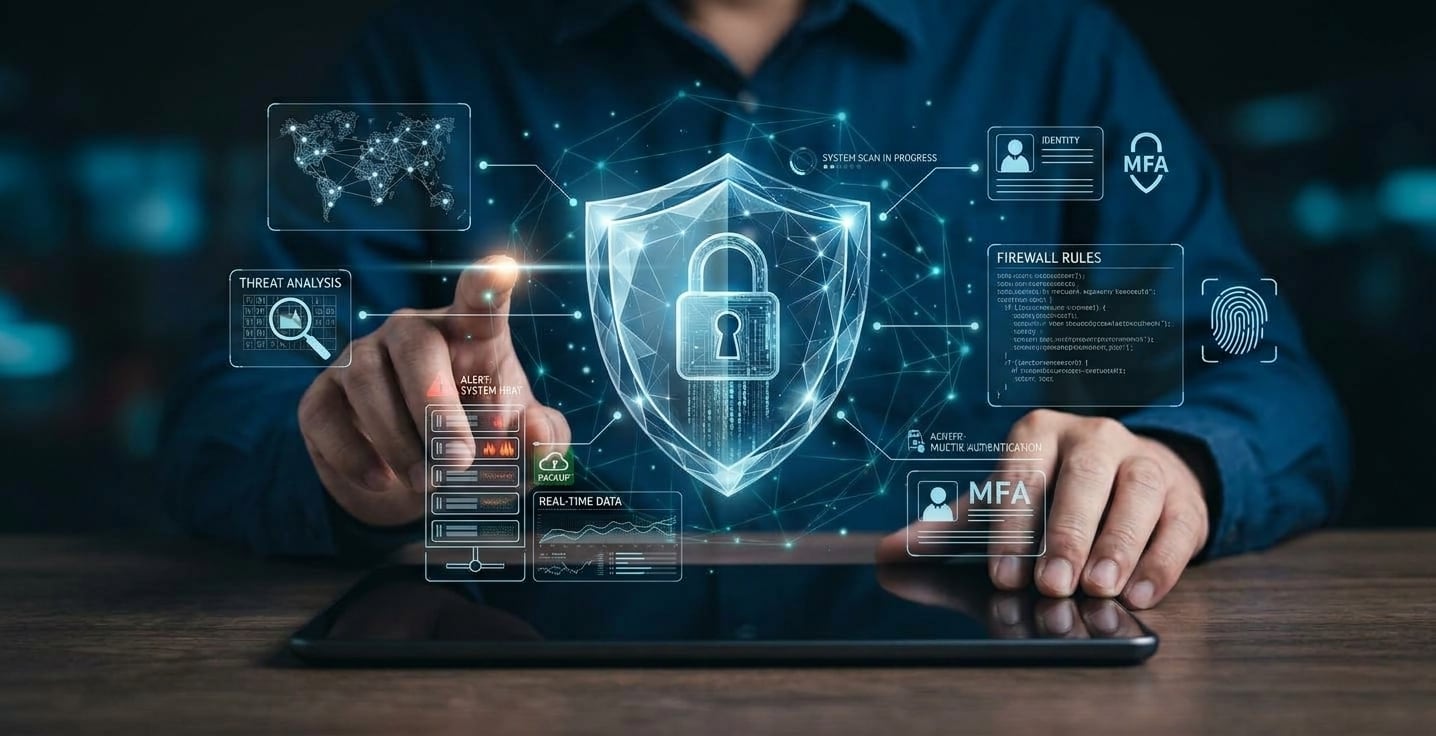 El uso de contraseñas repetidas, la falta de verificación de páginas web y los intentos de suplantación pueden exponer sus cuentas bancarias. Especialistas explican qué medidas tomar para reducir estos riesgos. Foto: Composición Gestión.