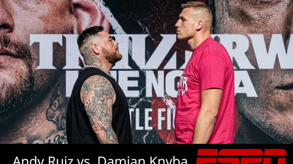 🔴 ESPN EN VIVO por Internet — ver pelea de Andy Ruiz vs. Damian Knyba EN DIRECTO en Disney Plus