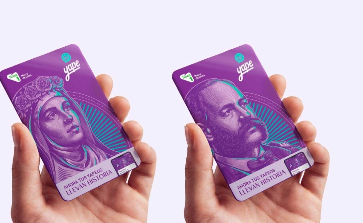 Yapeos Ilustres, iniciativa que actualmente permite que personajes históricos aparezcan en las transacciones realizadas mediante la aplicación. Foto: Yape.