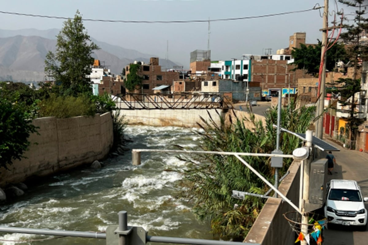 Senamhi supervisa estación hidrometeorológica de Chosica para prevención de desastres. (Foto: MINAM)